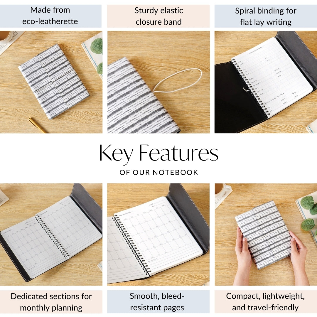 SlateLine Sustainable Notebook Nestasia