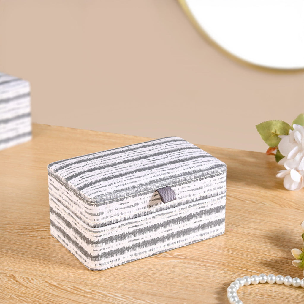 SlateLine Portable Jewellery Box With Mirror Nestasia
