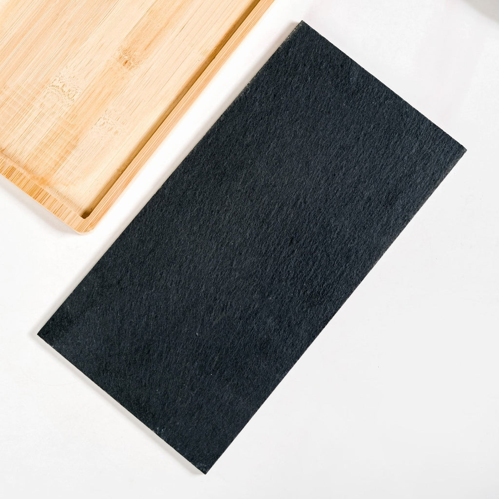 Slate Rectangle Serving Platter 43x18cm Nestasia