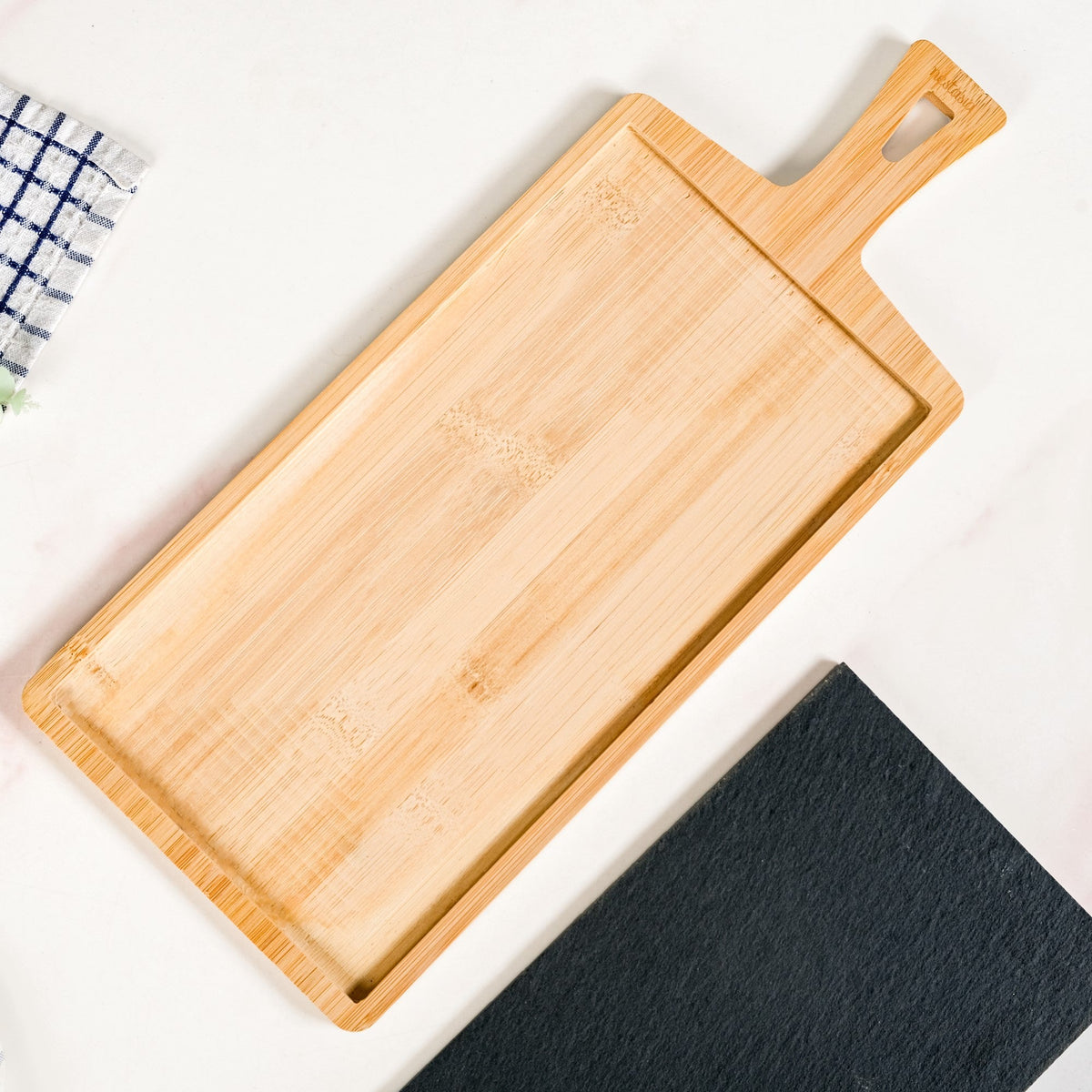 Slate Rectangle Serving Platter 43x18cm Nestasia