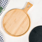 Removable Slate Round Serving Platter 26cm Nestasia