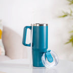 Glacio Double Wall Hot And Cold Sipper Bottle For Travel Teal Tide 850ml Nestasia