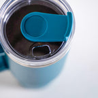 Glacio Double Wall Hot And Cold Sipper Bottle For Travel Teal Tide 850ml Nestasia