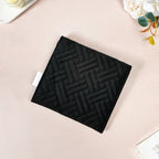 Sleek Small Cosmetic Pouch With Velcro Set Of 4 Nestasia