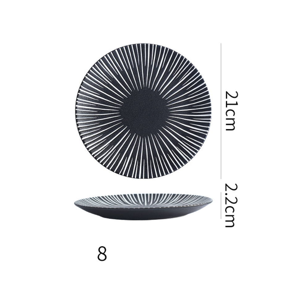 Sleek Snack Plate Nestasia