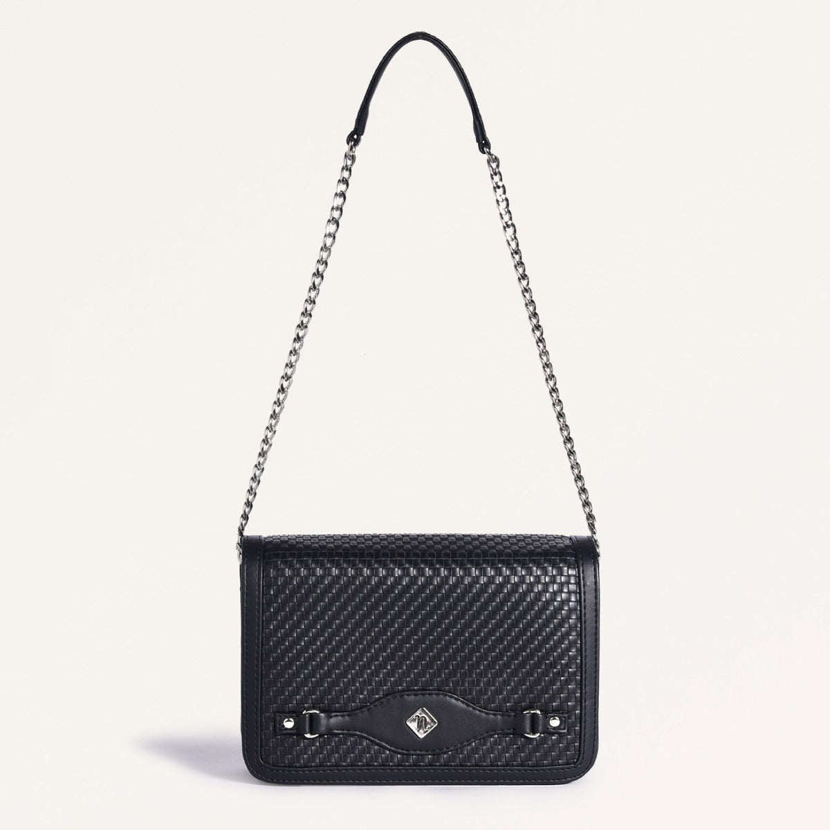 Soi Tresse Menue Sling Bag Black Nestasia