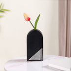 Black And White Arch Vase Nestasia