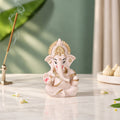 Small Vighnaharta Ganesh Murti Pink 9cm Nestasia