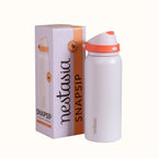 SnapSip Tumbler With Top Handle Persimmon Bloom 1000ml Nestasia