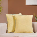Soft Sunshine Cotton Cushion Covers Set Of 2 Nestasia