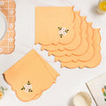 Soft Blossom Cotton Embroidered Table Napkin Set Of 6 Nestasia