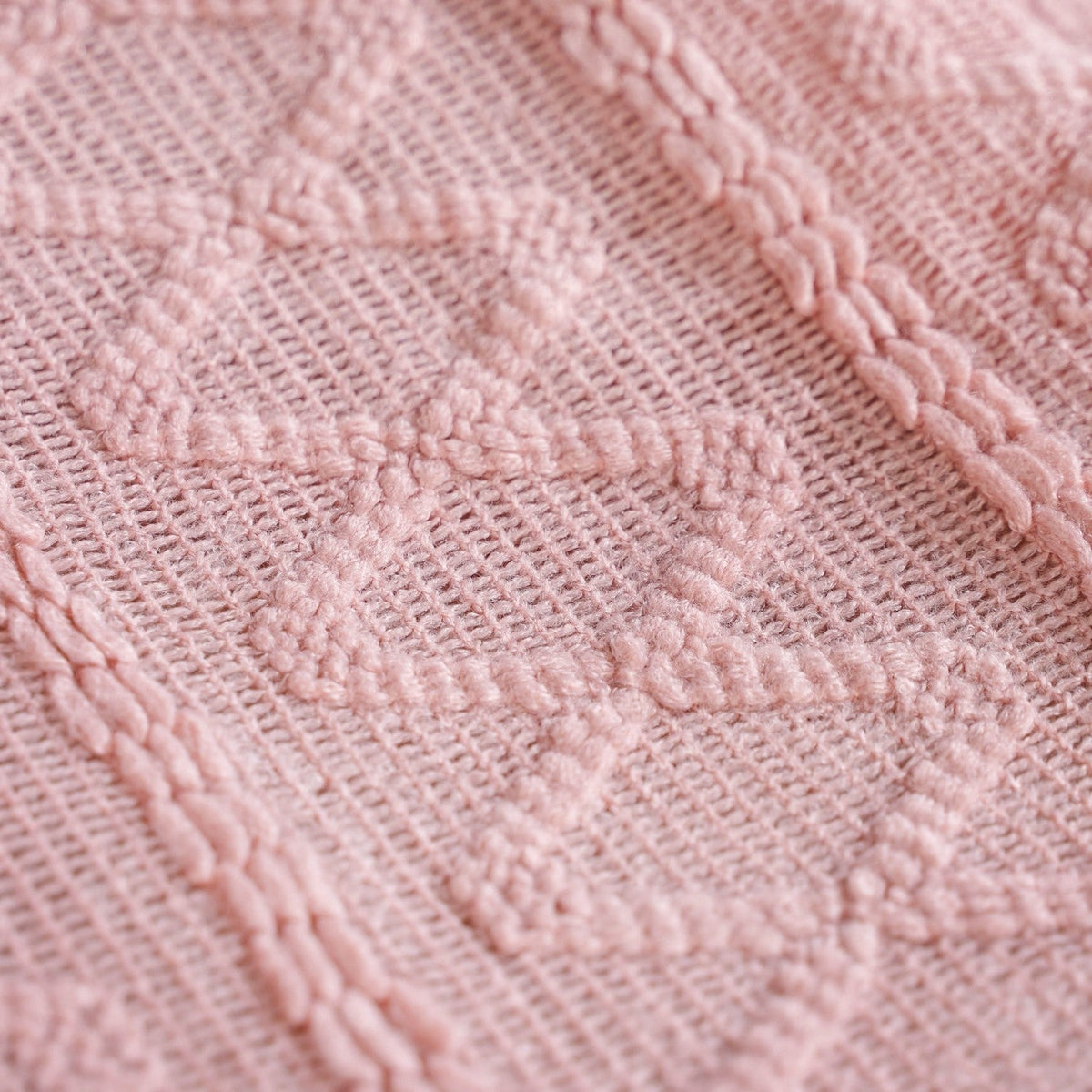 Softcore Blush Pink Throw Nestasia