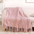 Softcore Blush Pink Throw Nestasia