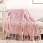 Softcore Blush Pink Throw Nestasia