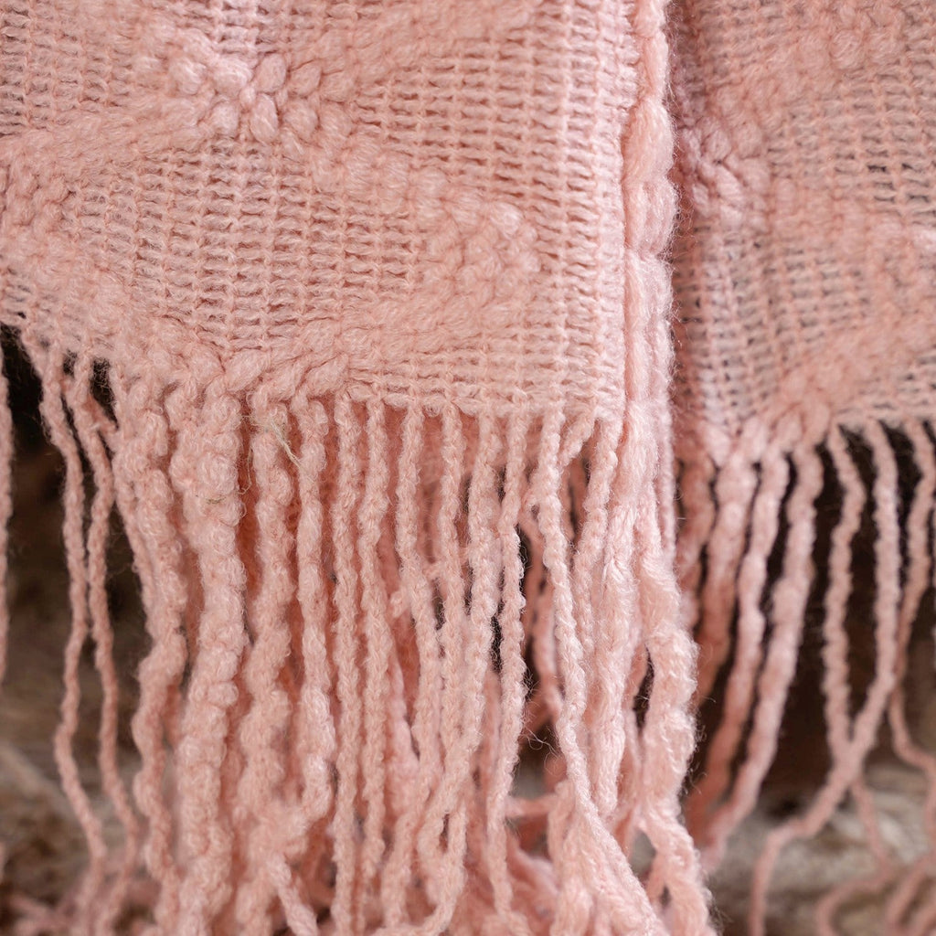 Softcore Blush Pink Throw Nestasia
