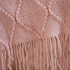 Softgirl Knitted Sofa Throw Pink Nestasia