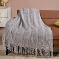 Softspell Couch Throw Grey Nestasia