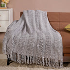 Softspell Couch Throw Grey Nestasia