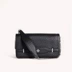 Soi Tresse Black Sling Bag For Women Nestasia