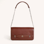 Soi Tresse Brown Sling Bag For Women Nestasia