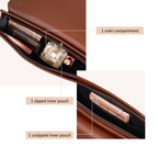 Soi Tresse Brown Sling Bag For Women Nestasia
