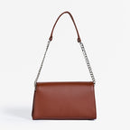 Soi Lisse Brown Shoulder Bag Nestasia