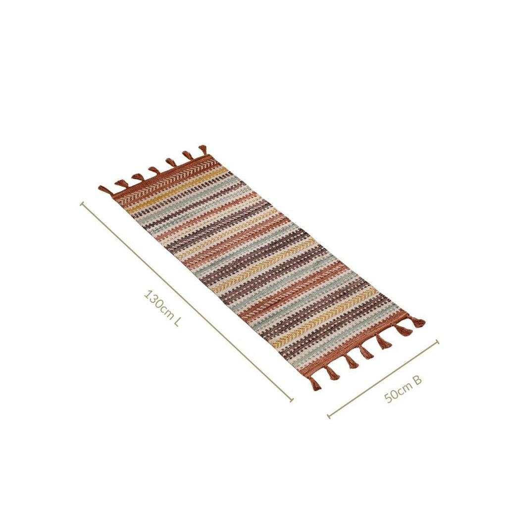 Spice Route Machine Washable Floor Runner 130x50cm Nestasia