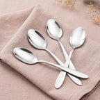 Mirror Finish Spoon Set Of 12 Nestasia