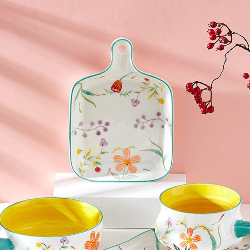Spring Plate With Handle Nestasia