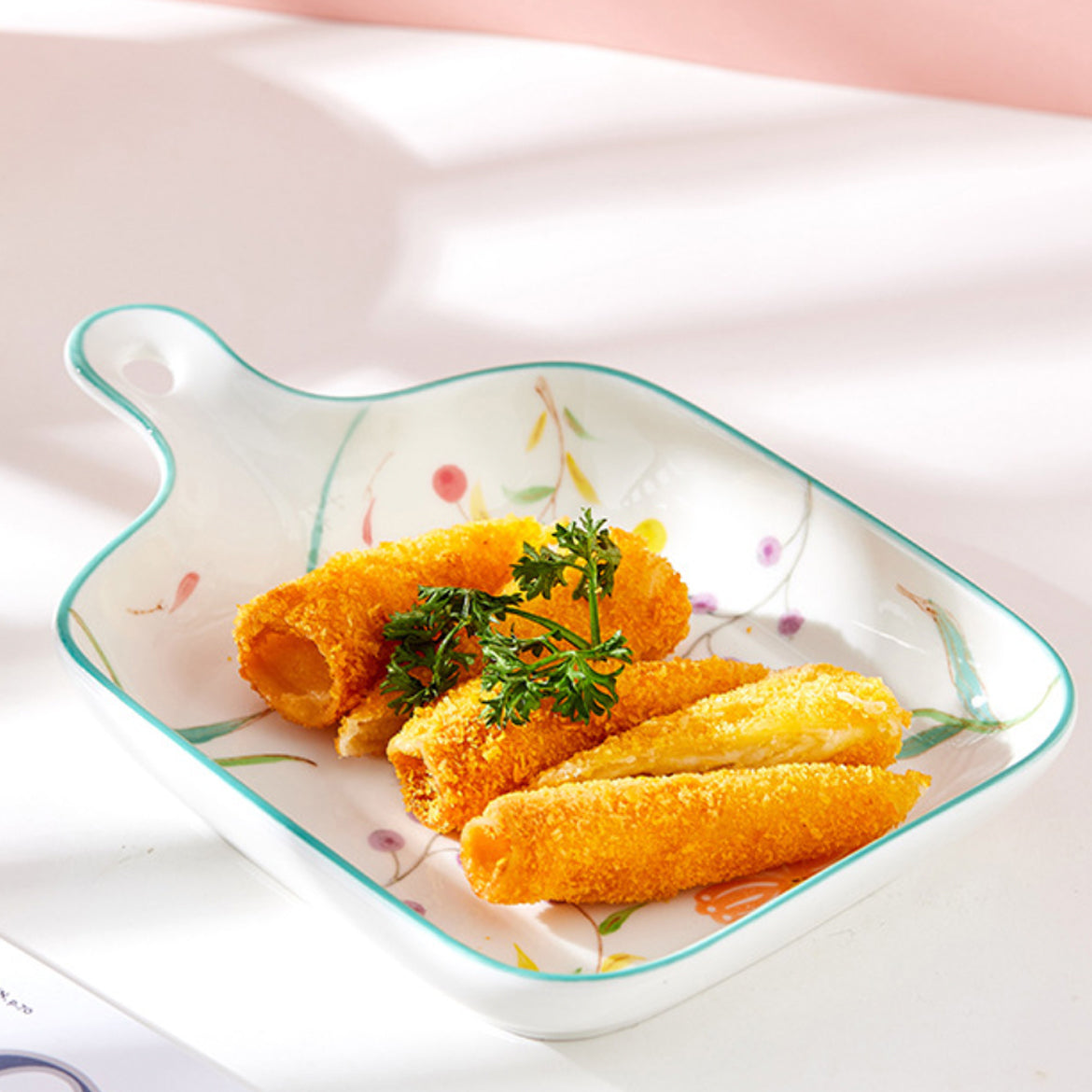 Spring Plate With Handle Nestasia