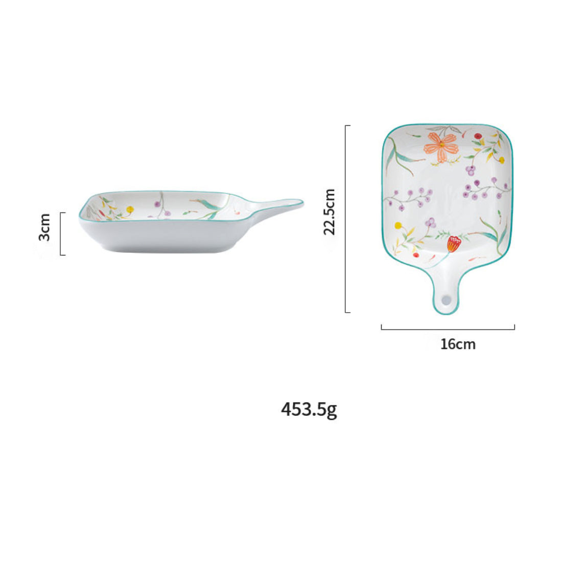 Spring Plate With Handle Nestasia