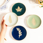 Spring Leaf Small Plates Set Of 4 15cm Nestasia