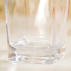 Square Base Whiskey Glass Set Of 6 250ml Nestasia