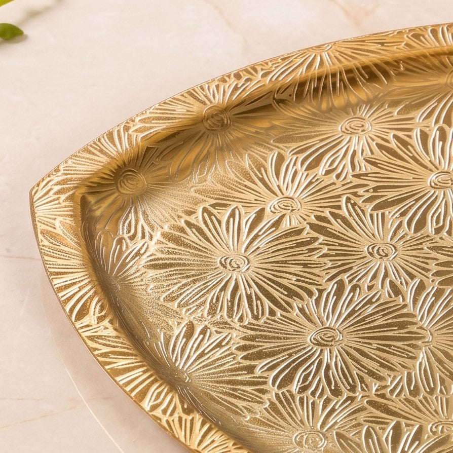 Square Aurette Snack Platter 23x23cm Nestasia