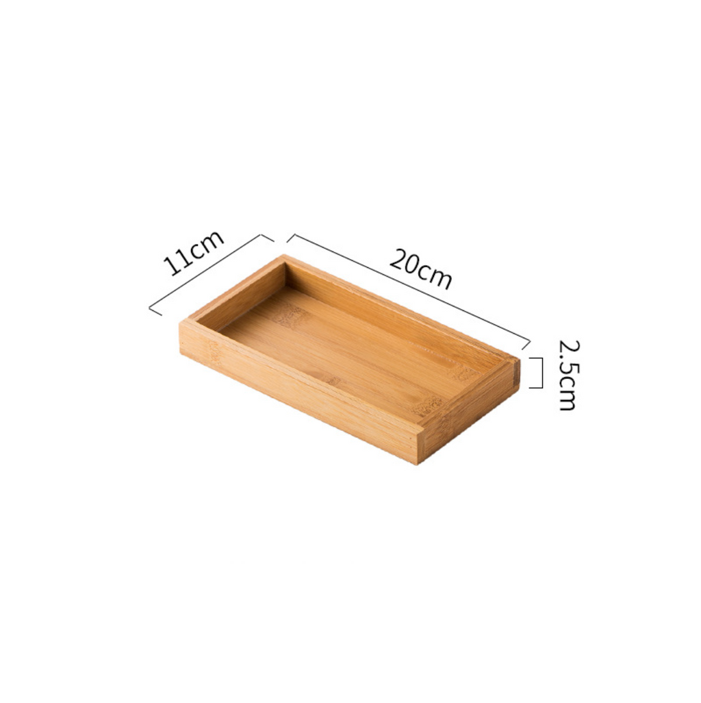 Square Bowls and Wooden Trays Nestasia