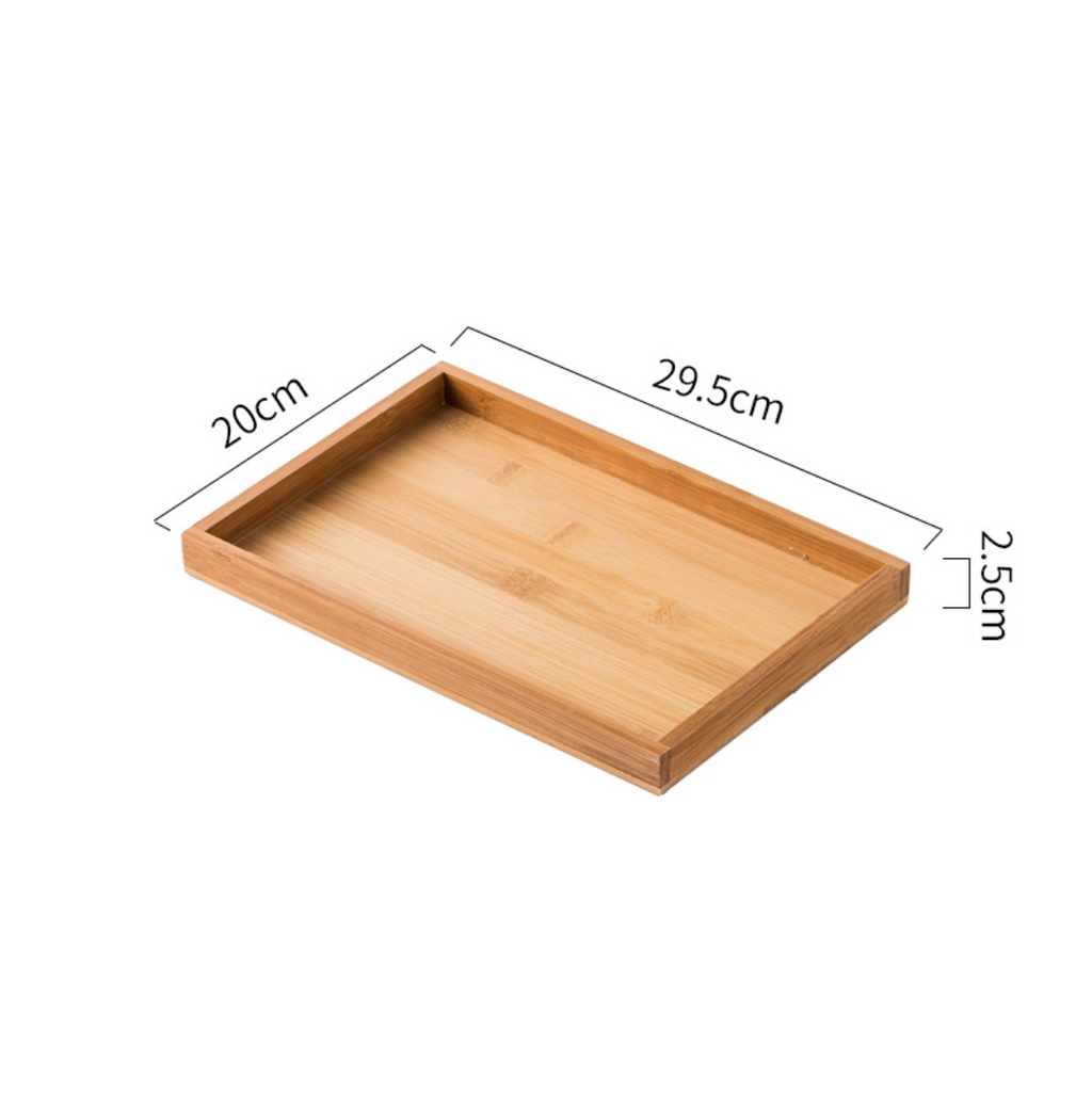 Square Bowls and Wooden Trays Nestasia