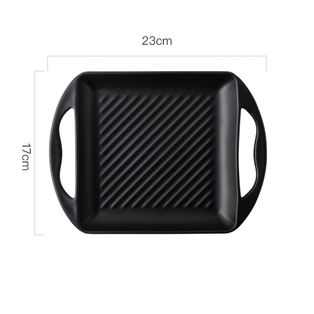 Black Square Baking Tray Small Nestasia