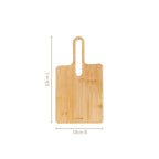 Mod Bamboo Platter With Handle 13 Inch Nestasia