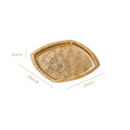Square Aurette Snack Platter 23x23cm Nestasia