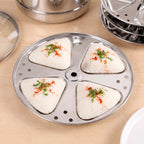 Triangle Shaped Idli Maker Set For 16 Idlis 4500ml Nestasia