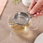 Stainless Steel Loose Leaf Tea Strainer 11x6cm Nestasia