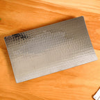 Stainless Steel Curved Rectangular Serving Platter 30x18cm Nestasia