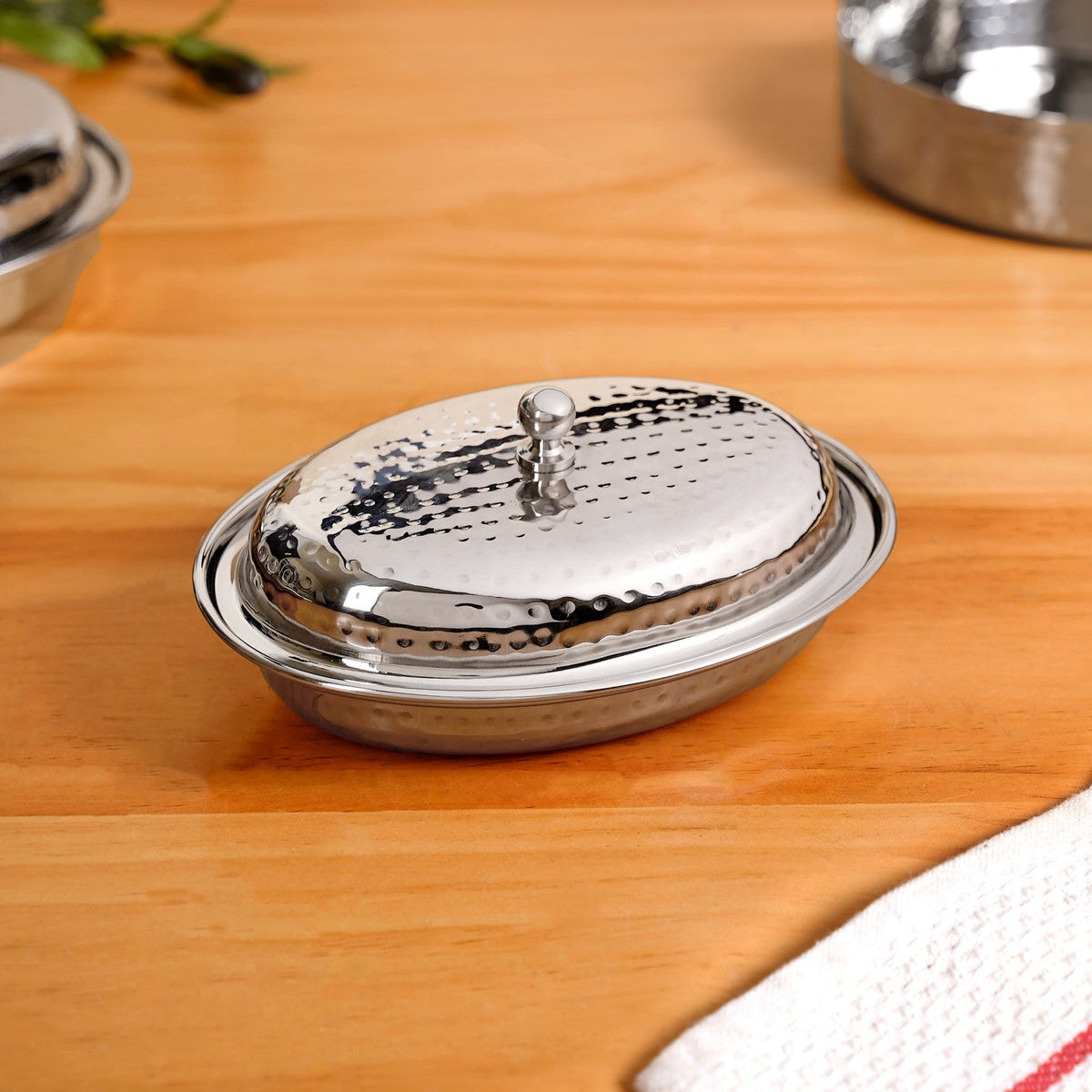 Stainless Steel Retro Serveware For Curries 350ml Nestasia