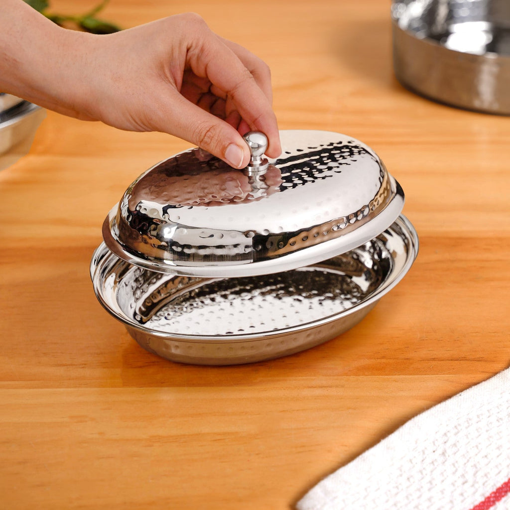 Stainless Steel Retro Serveware For Curries 350ml Nestasia