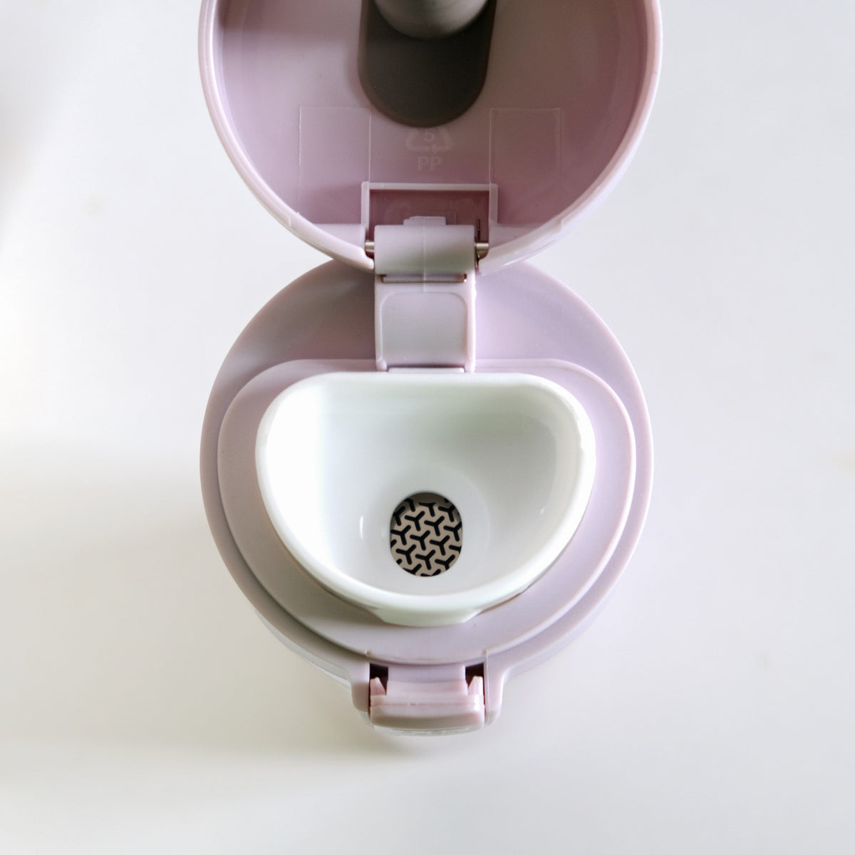 Thermox Vacuum Insulated Water Bottle With Strainer Lilac Mist 450ml Nestasia