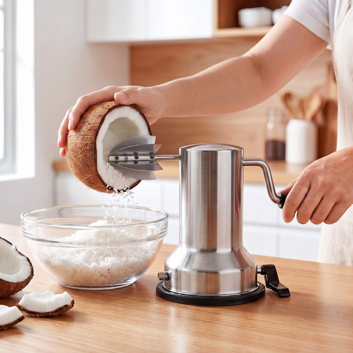 Coconut Scraper Stainless Steel Nestasia