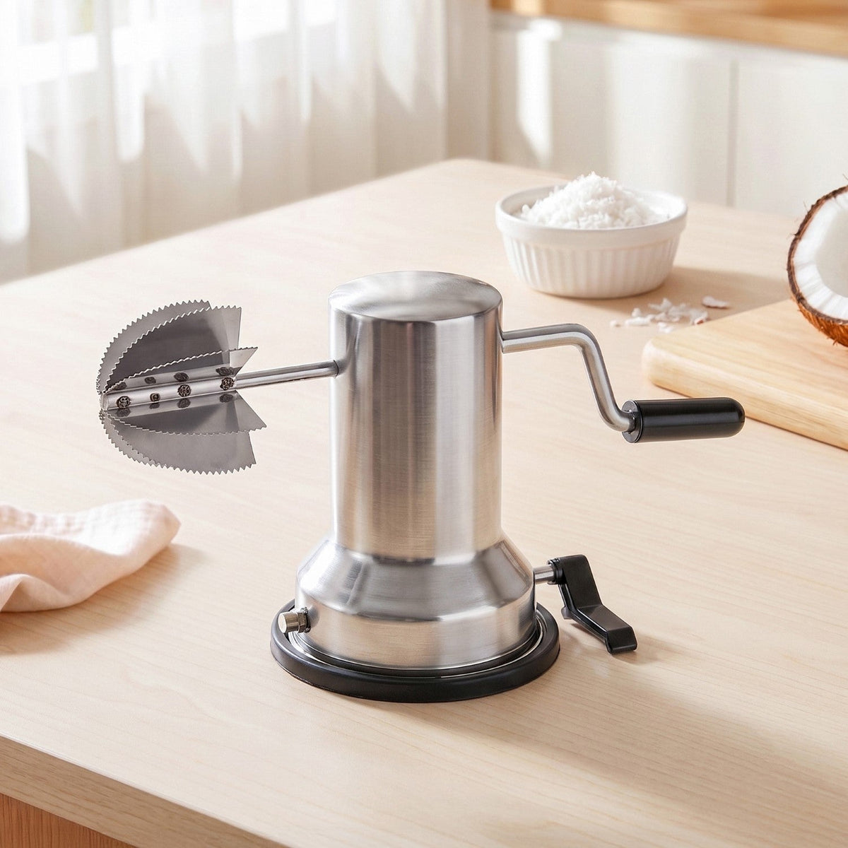 Coconut Scraper Stainless Steel Nestasia