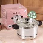 Heart Shaped Idli Maker Set For 16 Idlis 4500ml Nestasia