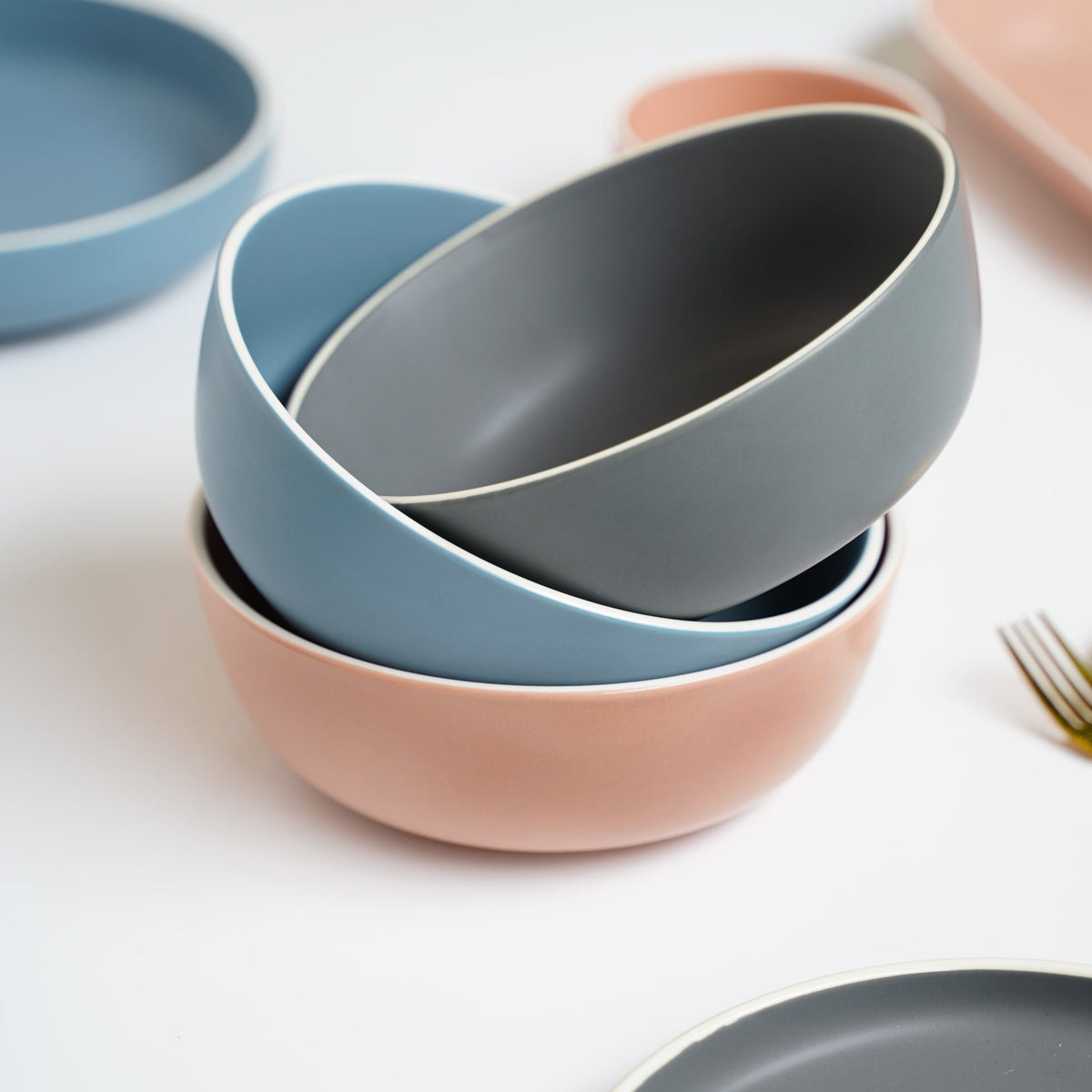 Stoneware Bowl Nestasia