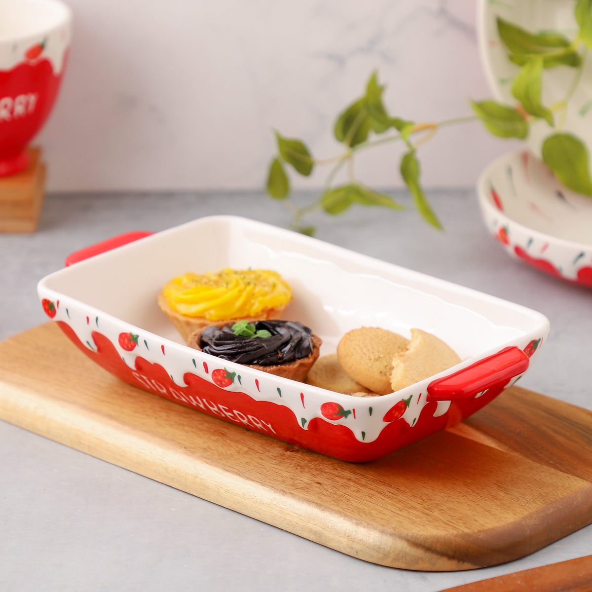 Strawberry Baking Tray Nestasia